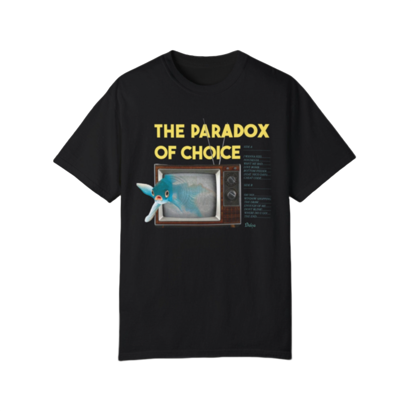 THE PARADOX OF CHOICE - album shirt [PRE-ORDER]